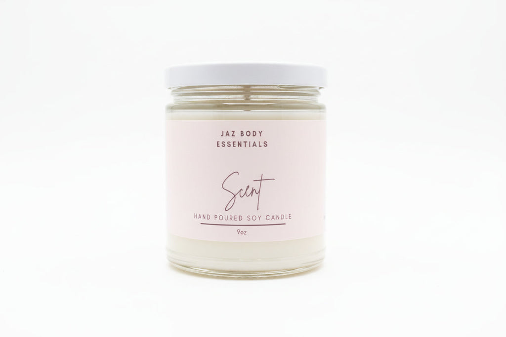 Simply Lavender Soy Aromatherapy Candle - JAZ Body Essentials