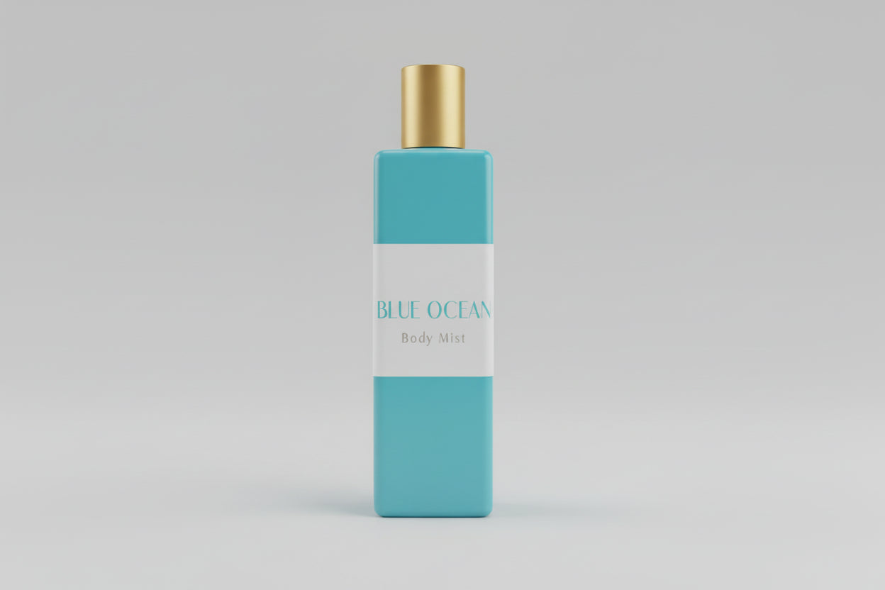 Blue Ocean Breeze Body Mist - JAZ Body Essentials