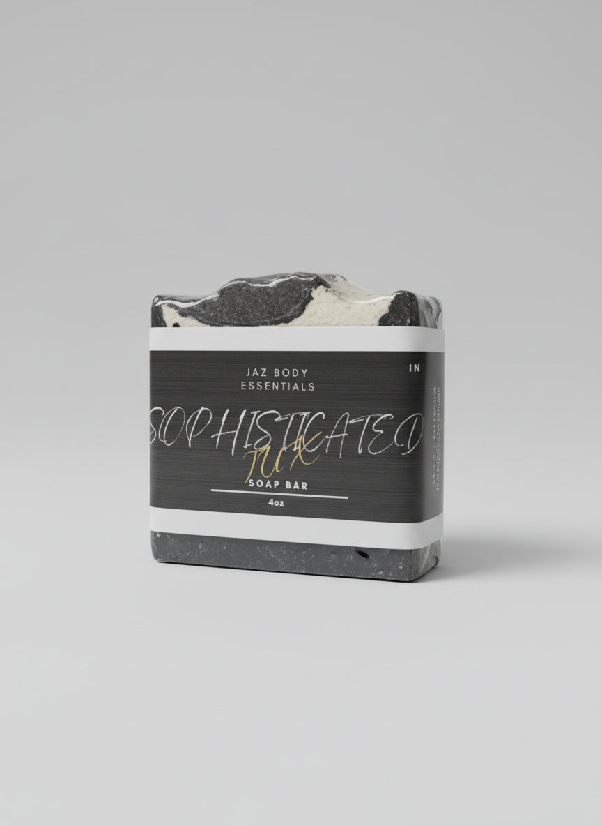 Sophisticated Tux Soap Bar for Men - JAZ Body Essentials