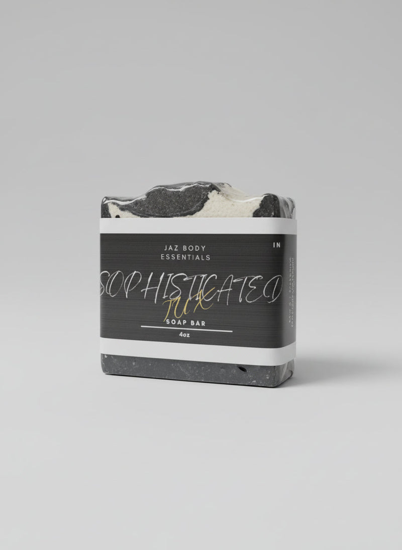 Sophisticated Tux Soap Bar for Men - JAZ Body Essentials