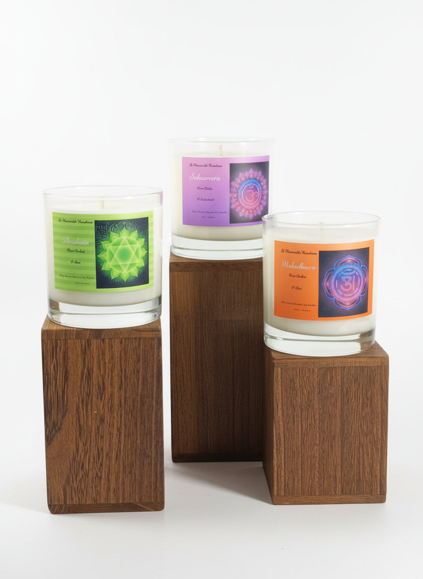 Chakra Soy Wax Candle - JAZ Body Essentials