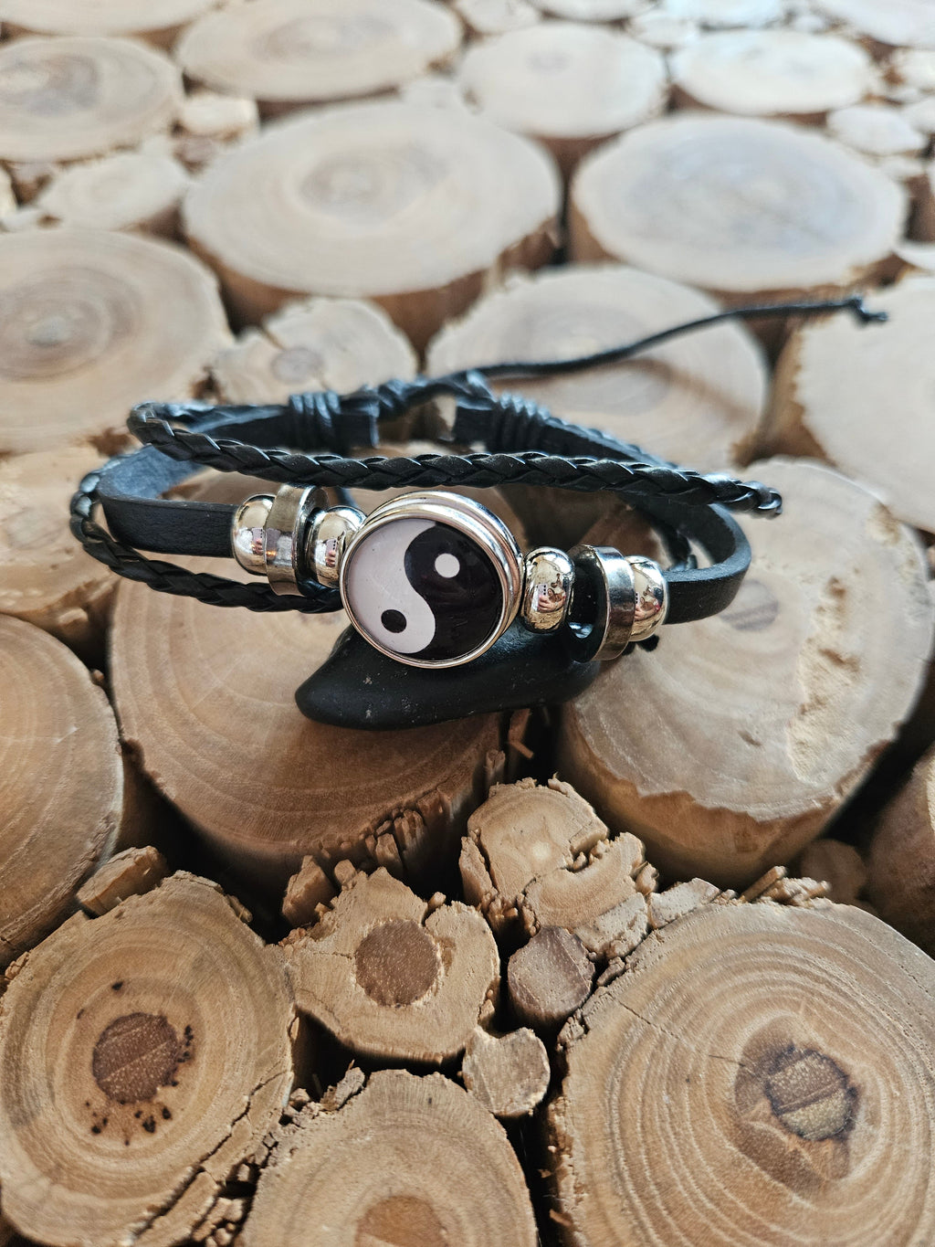 Brassard Yin Yang - Harmonie et style dans un accessoire vereint