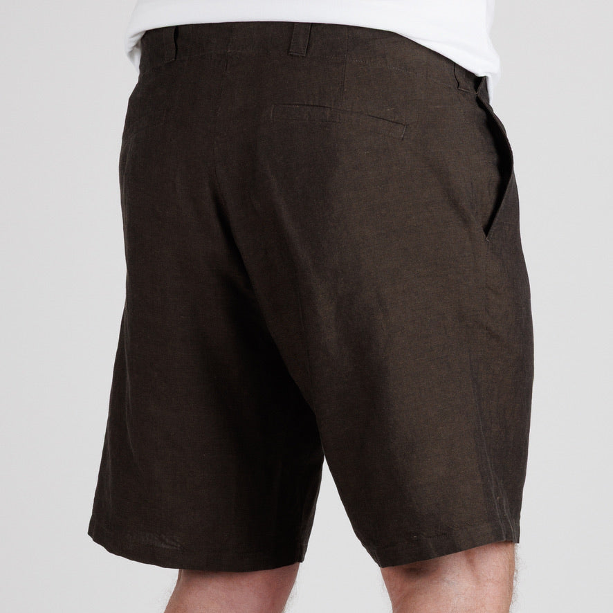 About Companions: JONNY Shorts. Linen/Cotton