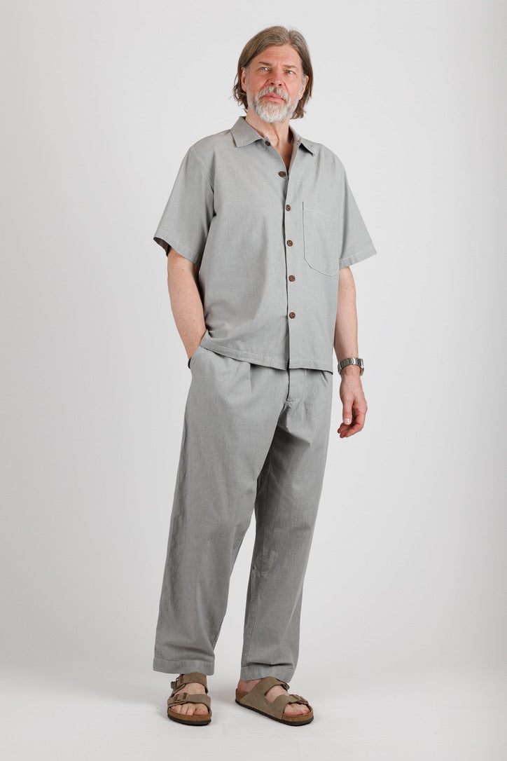 Universal Works: S/S Fatigue Shirt in Izumi cotton