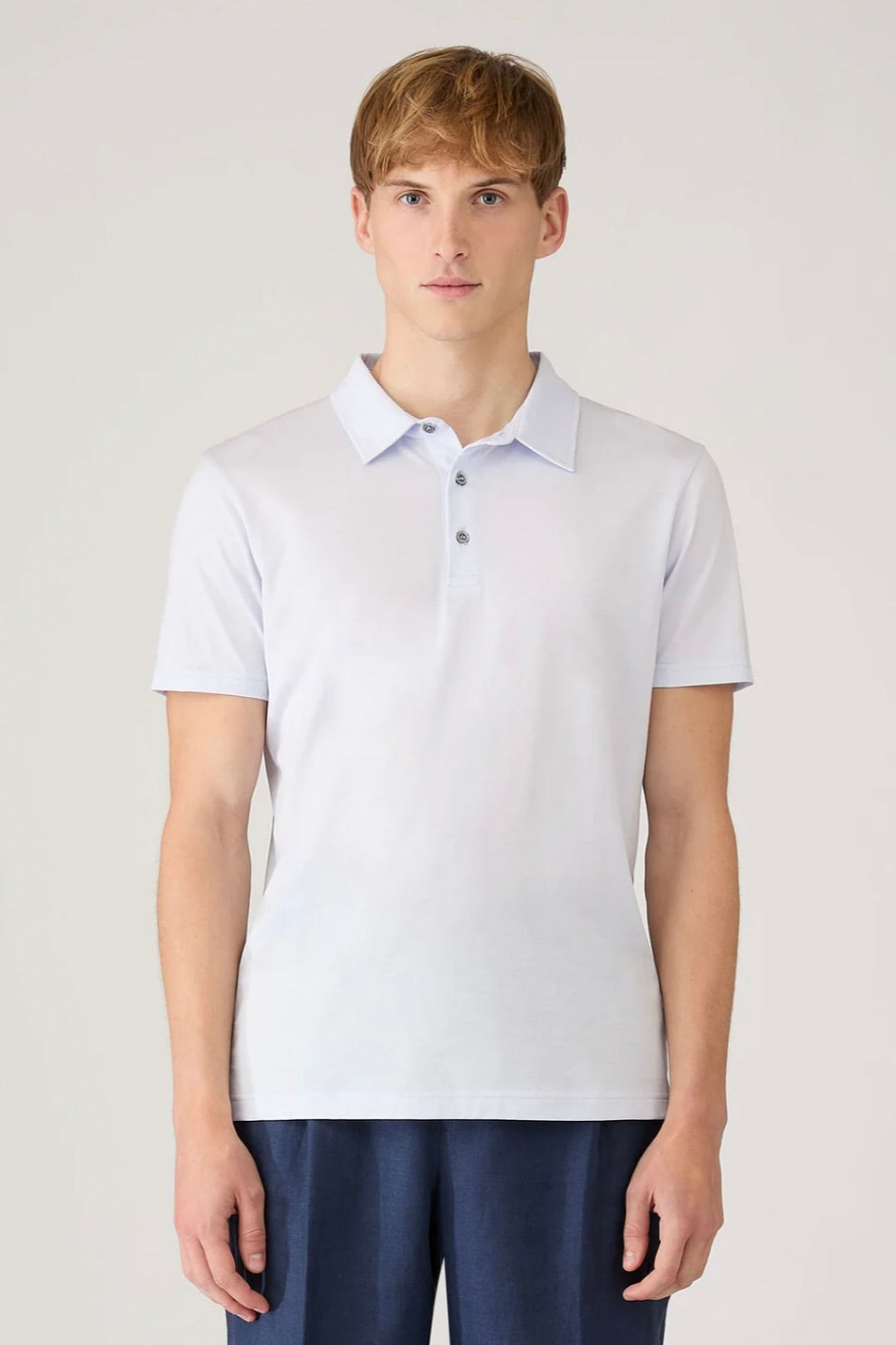 Sunspel: Short sleeve jersey polo