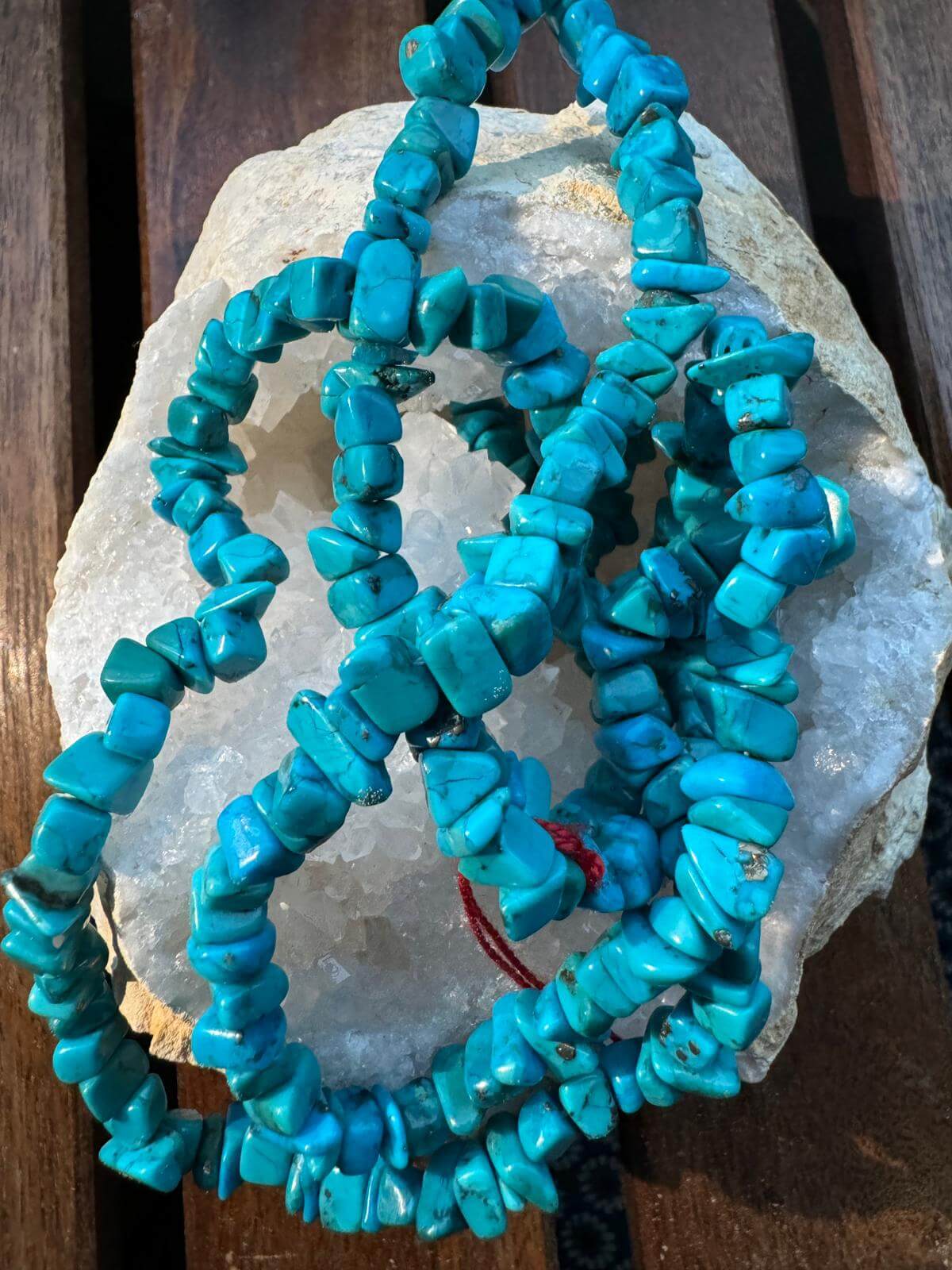 Arizona Türkis Kette AA Edelstein Schmuck Schutz Balance Spirit Place Winterthur Schweiz