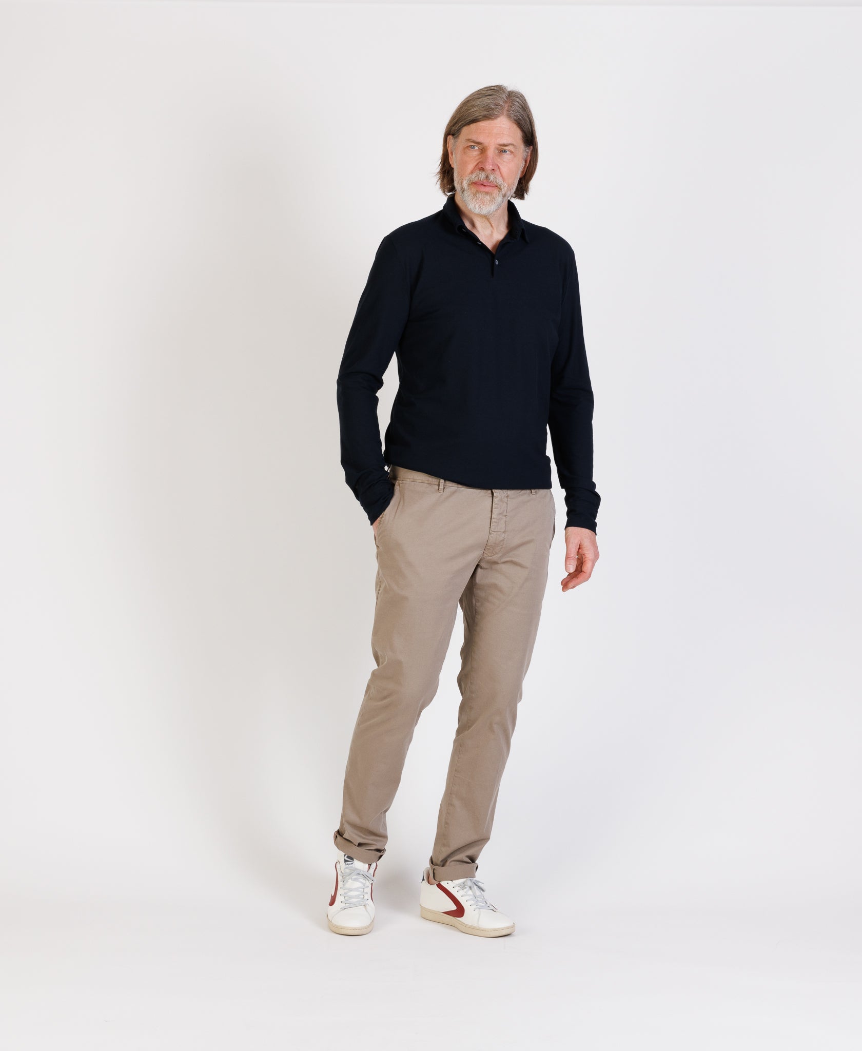 Zanone: Icecotton Polo ML Slim Fit