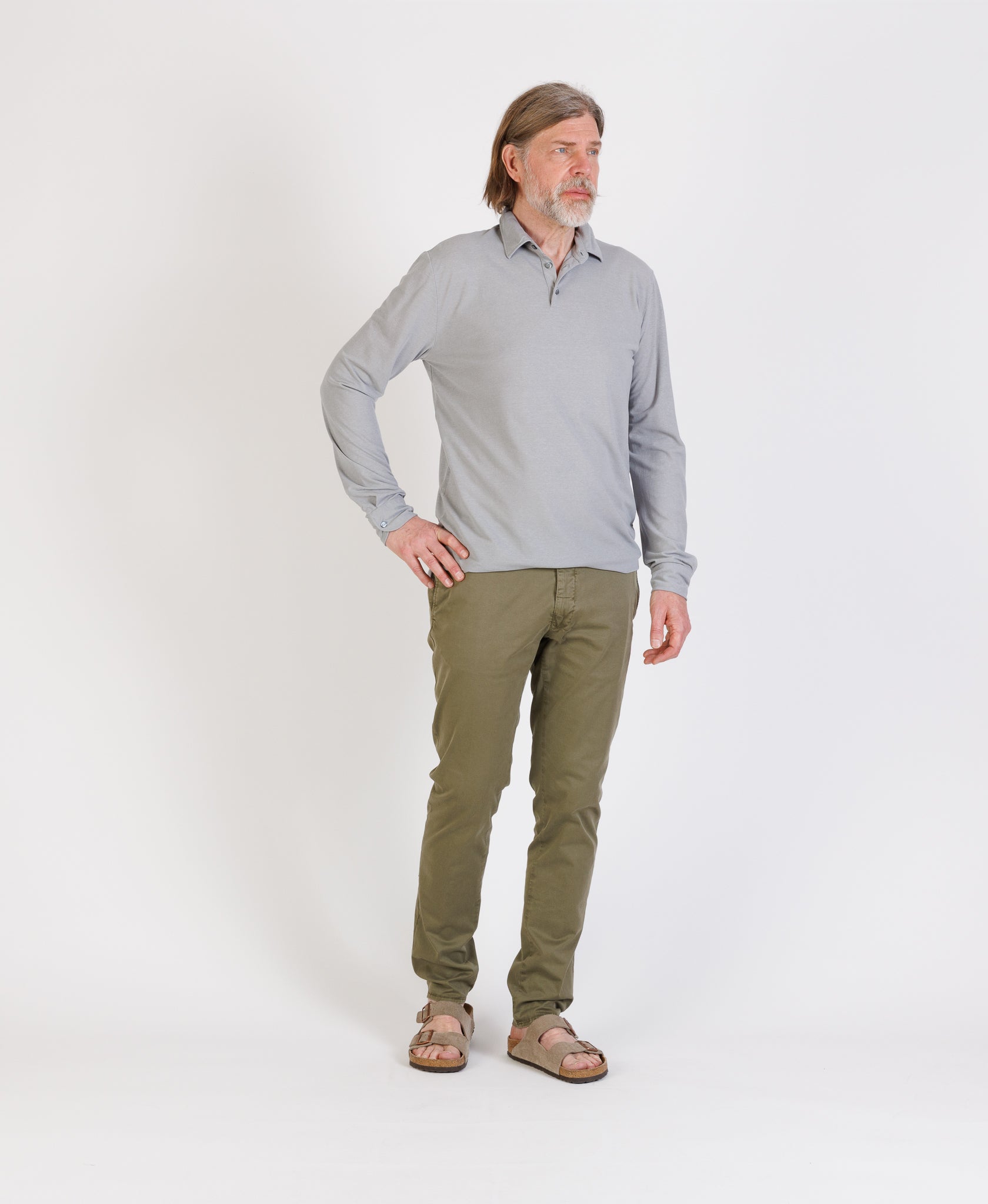 Zanone: Icecotton Polo ML Slim Fit