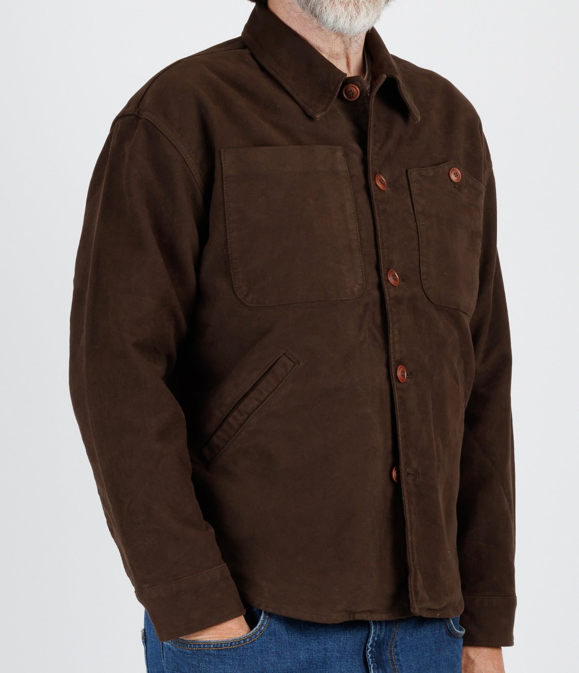 Tela Genova Leo Moleskin Jacket