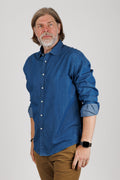 Deperlu: Nelson L/S denim Shirt
