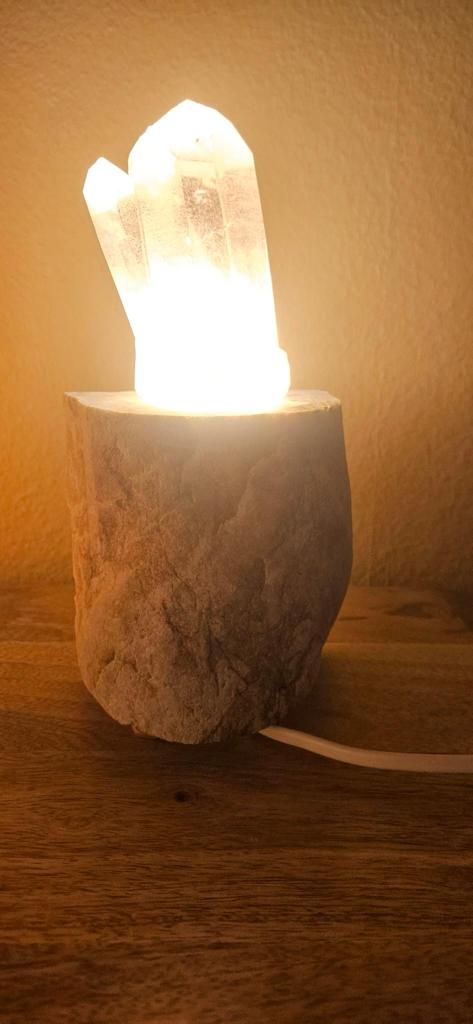 Baryt-Steinlampe (Unikat) - 04