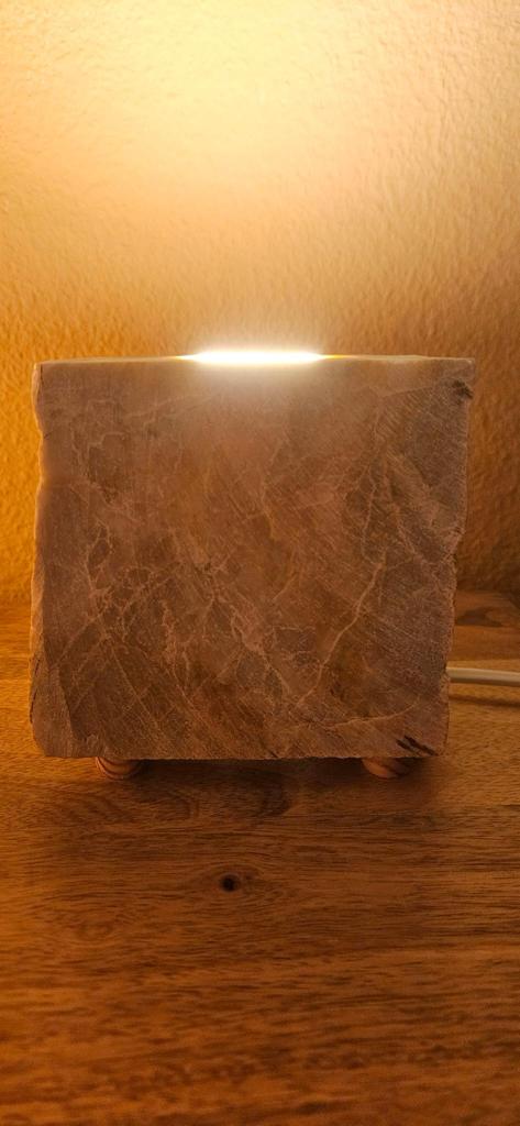 Baryt-Steinlampe (Unikat) - 04