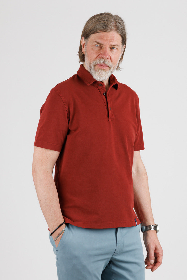 Drumohr: The Classic Short Sleeve Polo Pique