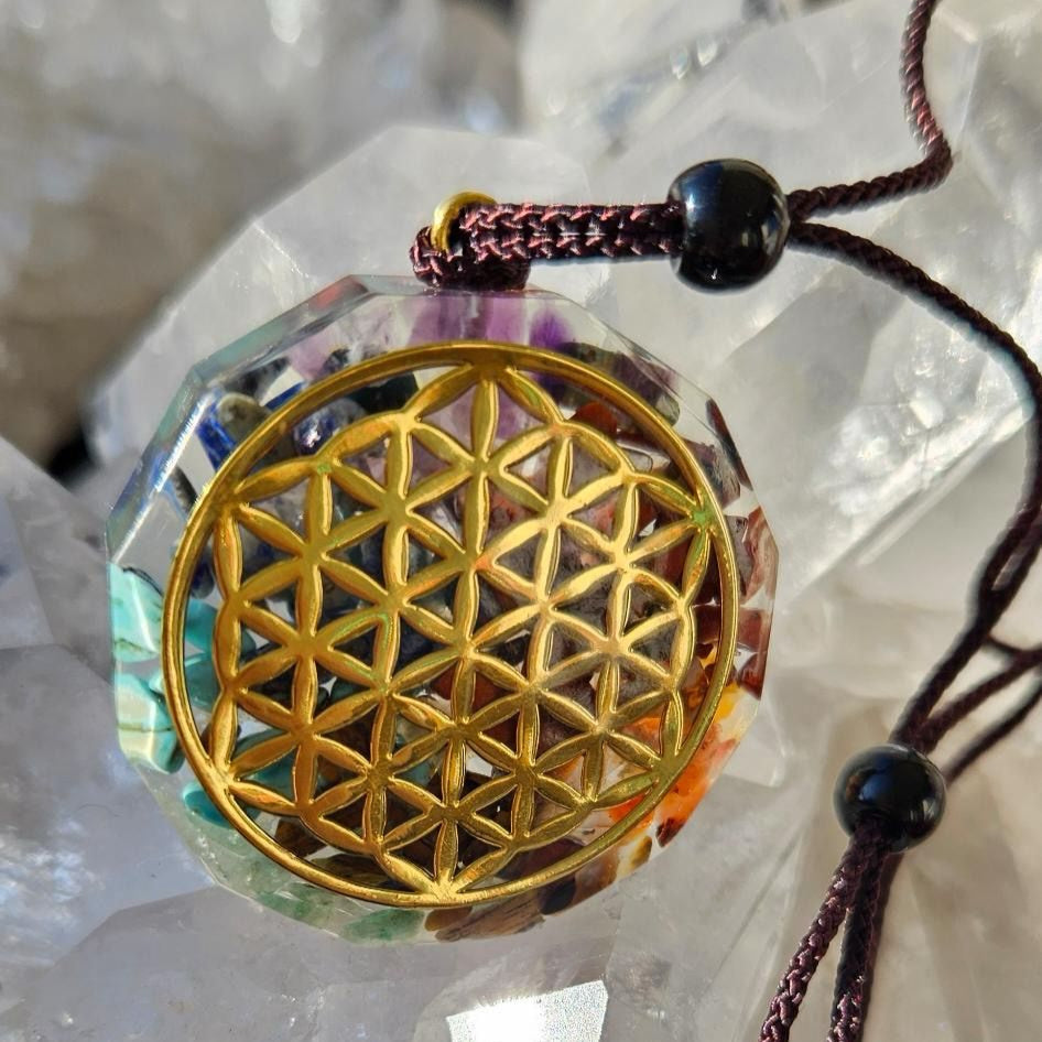 Orgon-Amulett Blume des Lebens
