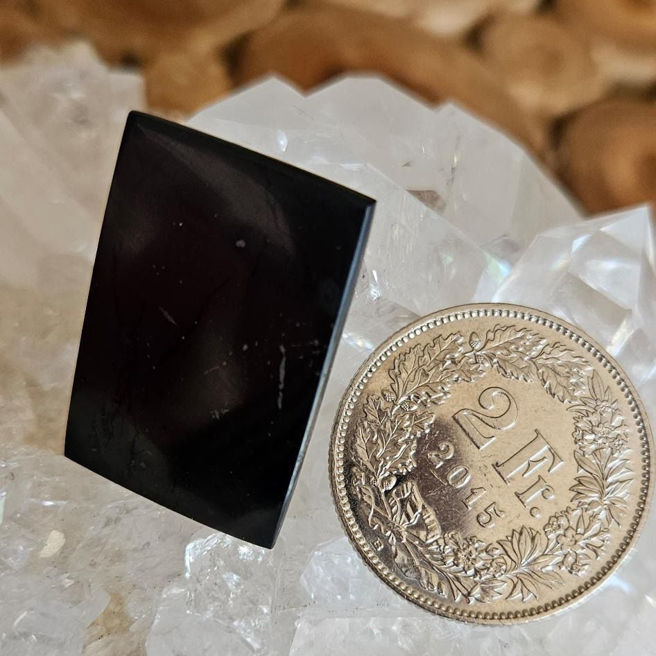 Schungit Handy-Plättchen rechteckig