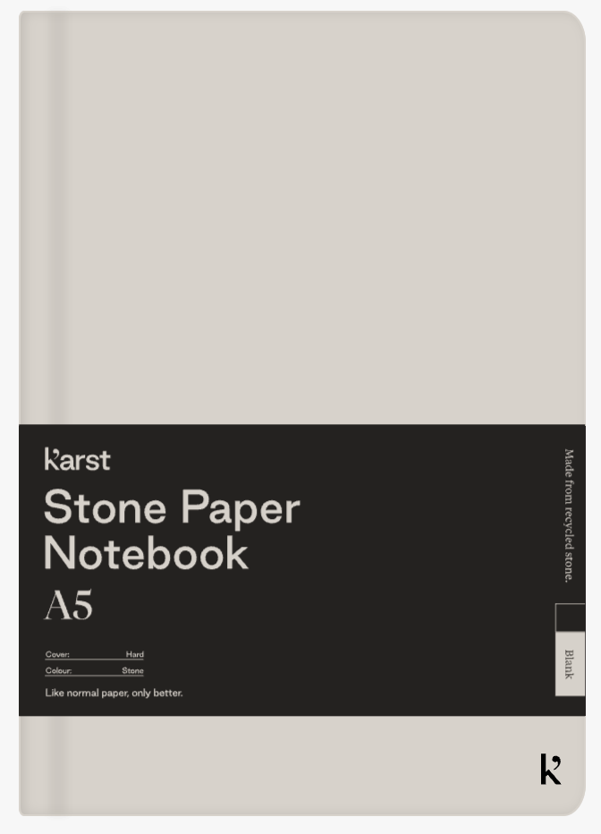 Karst A5 Hardcover Notebook Blank