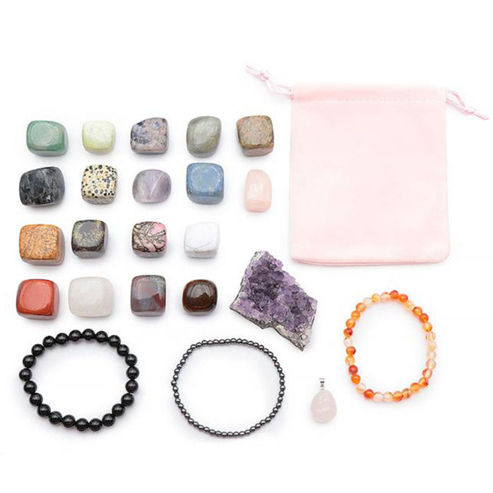 NEU: Mineralien Adventskalender für Erwachsene/Kinder mit Edelsteine