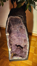Grosse Amethyst Druse 22,5 kg Unikat Kristall für Raumenergie und Harmonie Spirit Place Winterthur Schweiz