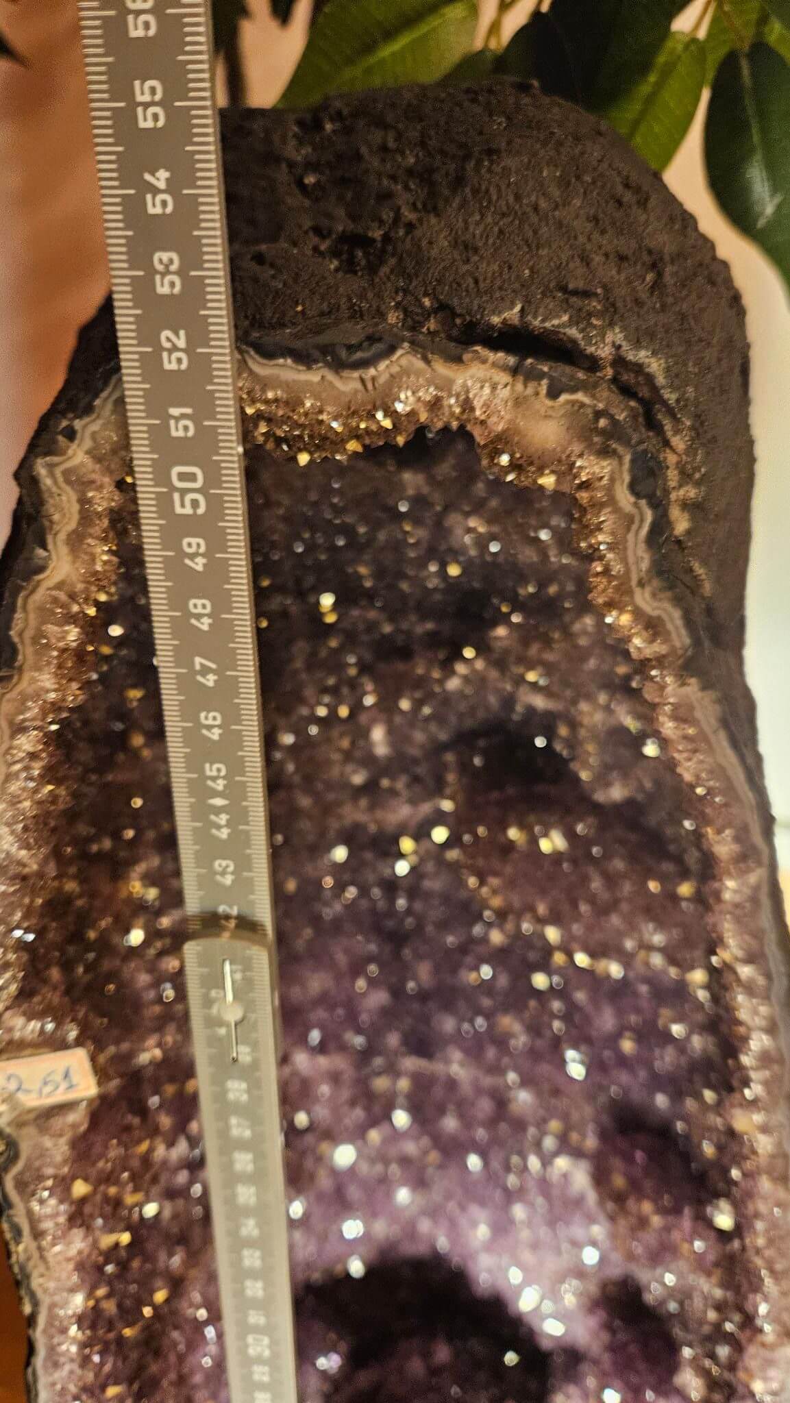 Grosse Amethyst Druse 22,5 kg Unikat Kristall für Raumenergie und Harmonie Spirit Place Winterthur Schweiz