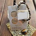 Tigerauge Geschenkset Armband Herzstein Blume des Lebens Schutz Stärke Spirit Place Winterthur Schweiz