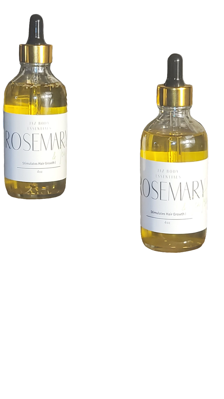 Rosemary and Tea Tree Hair Oil 4oz - JAZ Body Essentials