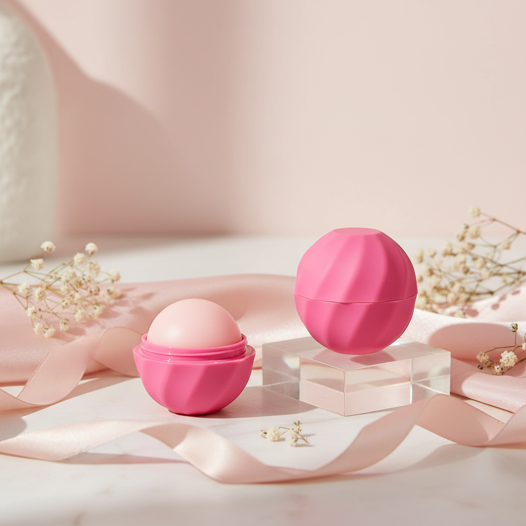 Baume à lèvres sphérique Pink Sugar Kiss