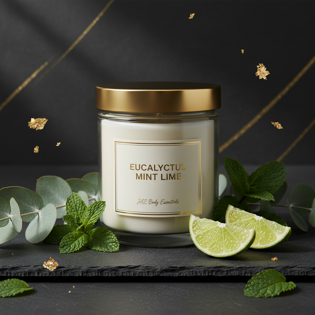 Eucalyptus Mint Lime Candle 12oz