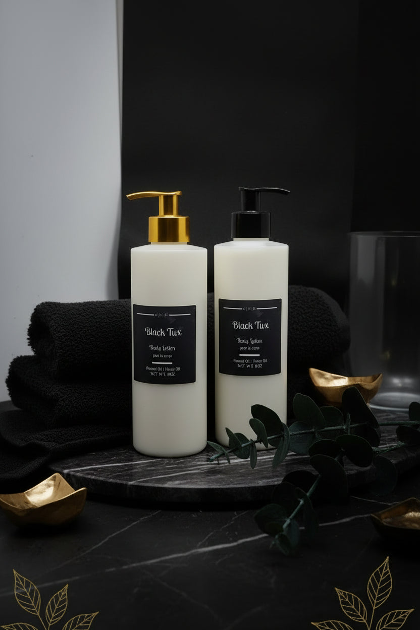 Black Tux Body Lotion For Men - JAZ Body Essentials