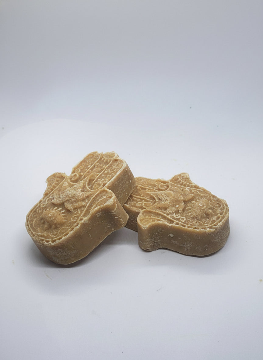 Hamsa Hand Turmeric Ginger Soap - JAZ Body Essentials