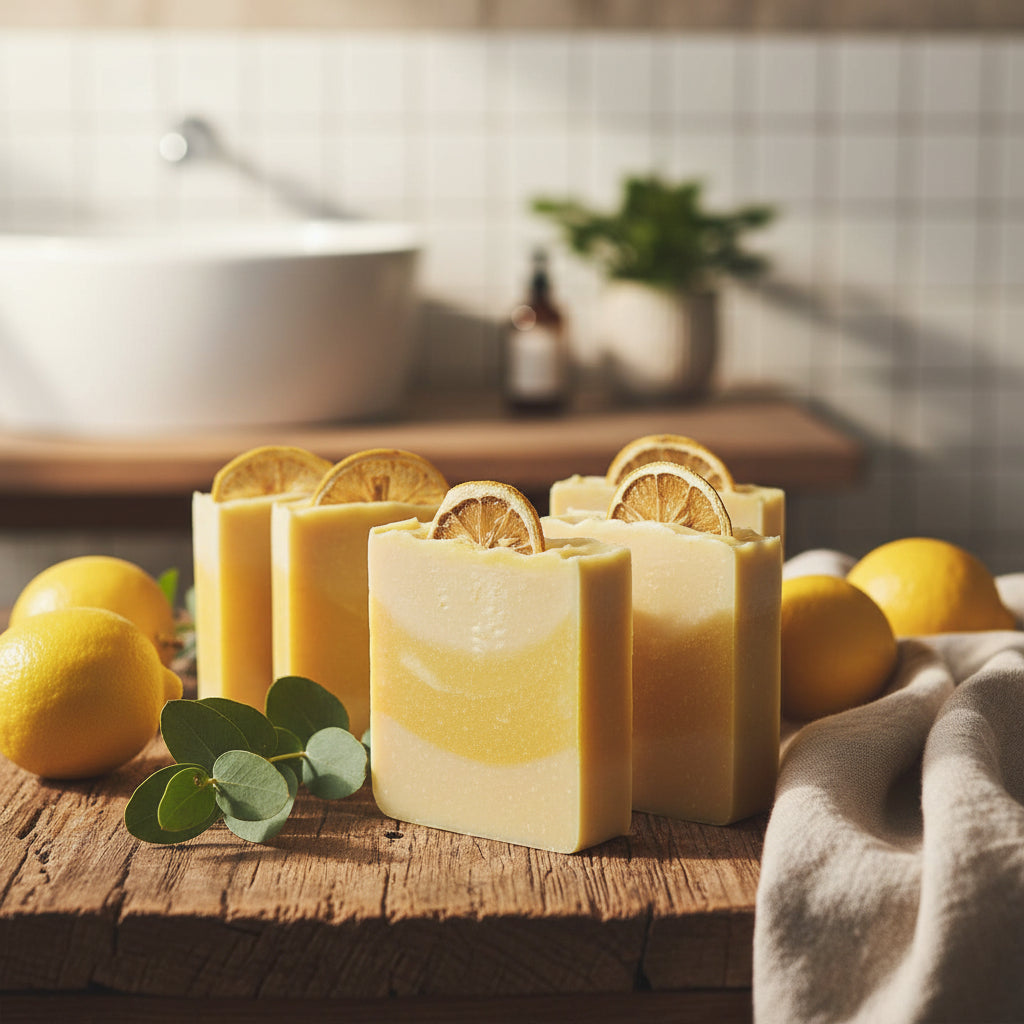 Lemon Peppermint Vegan soap