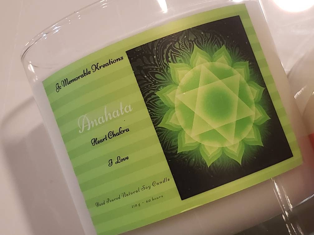 Chakra Soy Wax Candle - JAZ Body Essentials
