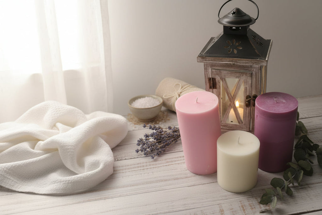 Rustic Home Decor Lantern Set of 2 - JAZ Body Essentials