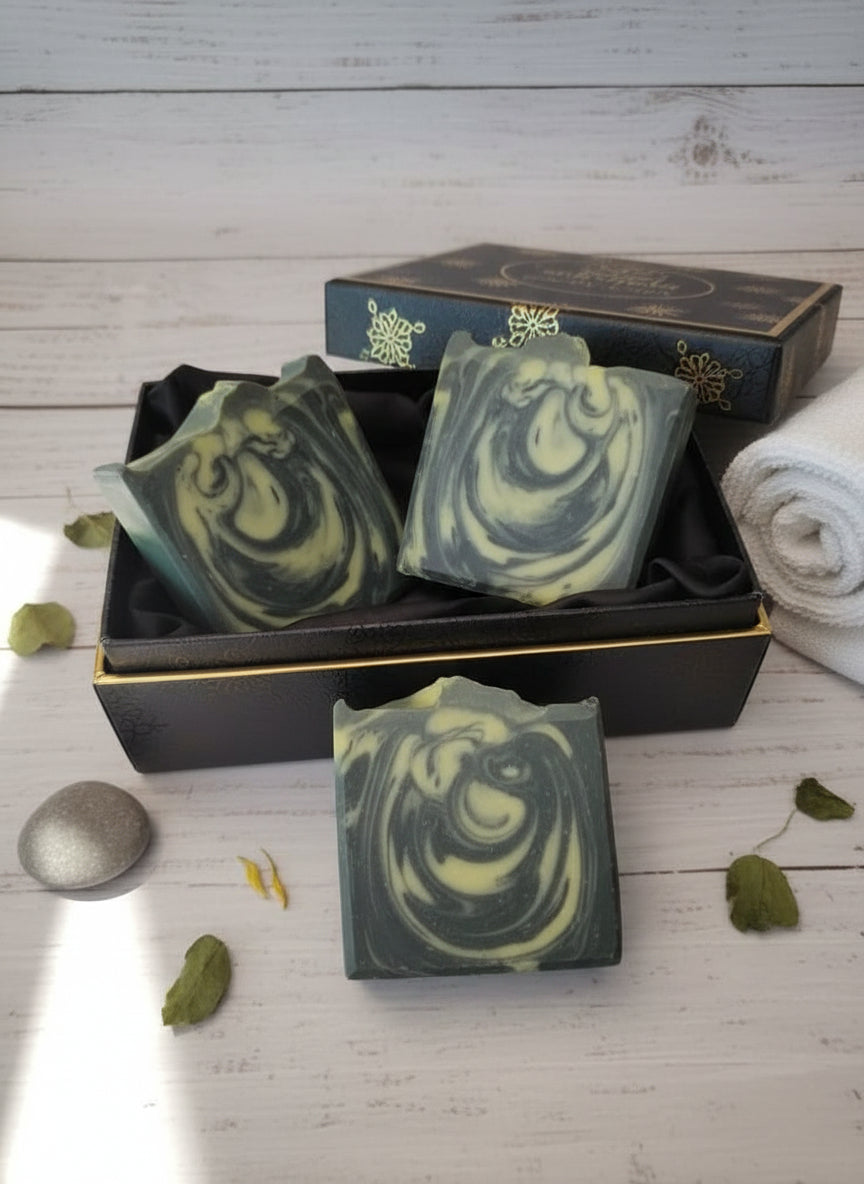 Charcoal Cleanse Bar Soap 4oz - JAZ Body Essentials
