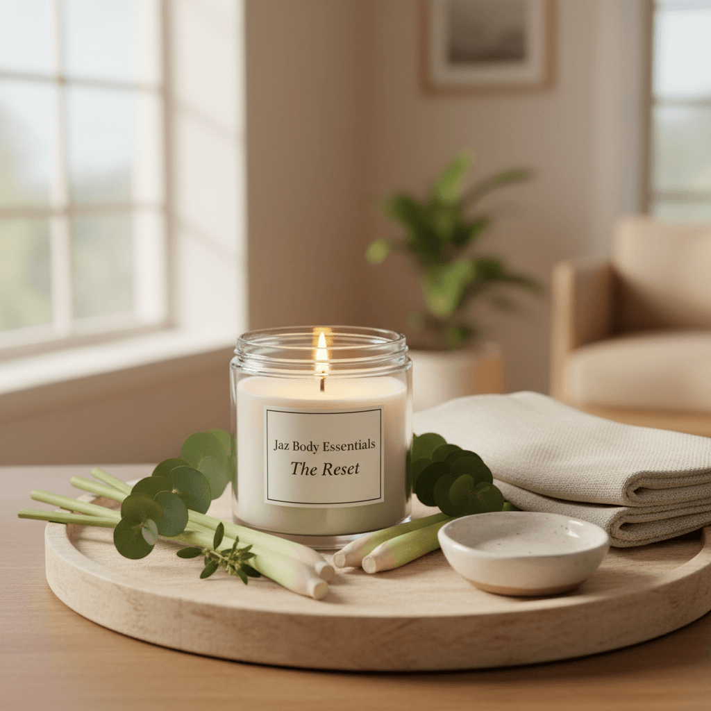 La Bougie Reset — Citronnelle et Eucalyptus