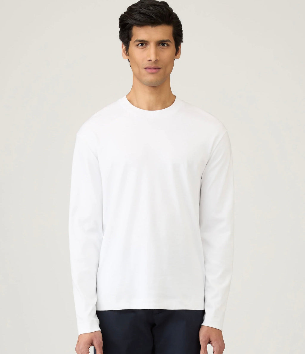 Sunspel: Long Sleeve Heavy Weight T-shirt