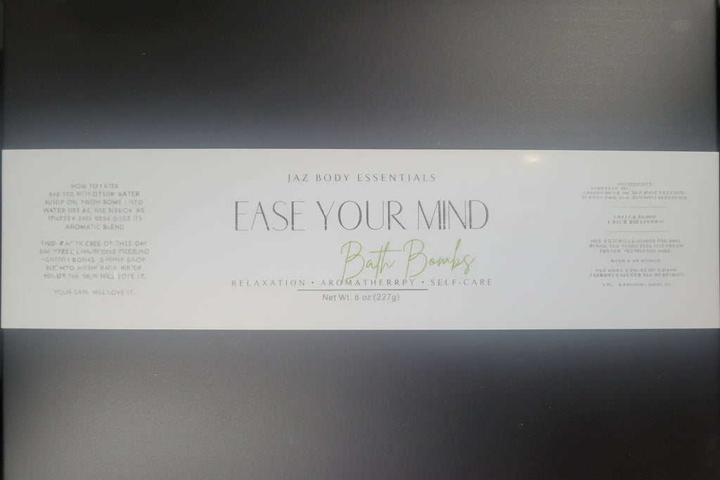 Ease Your Mind Fizzy Bath Bombs