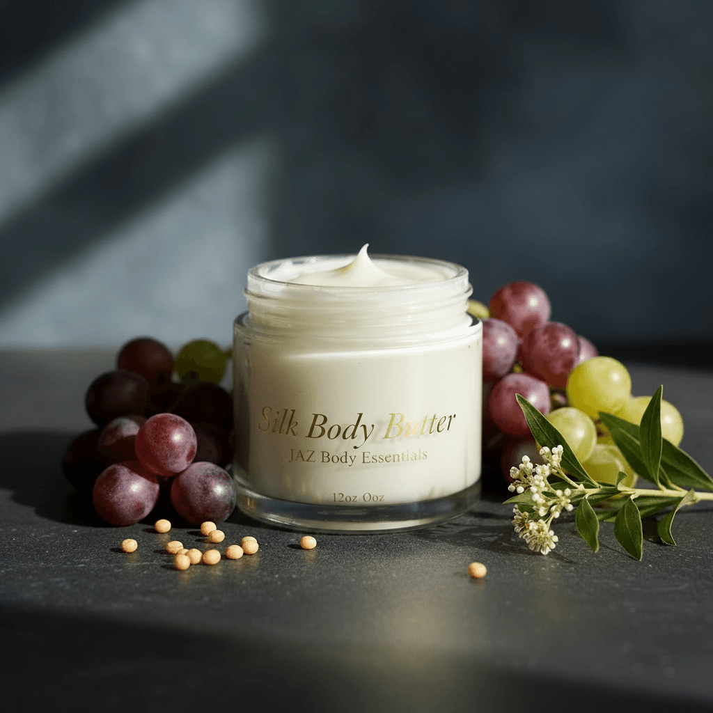 Silk Body Butter - Clear Jar